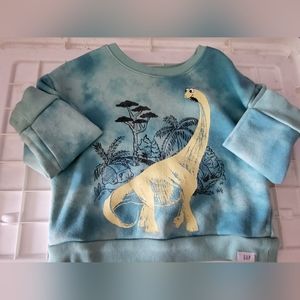 Gap Tie Dye Dinosaur 2T Pullover Sweater